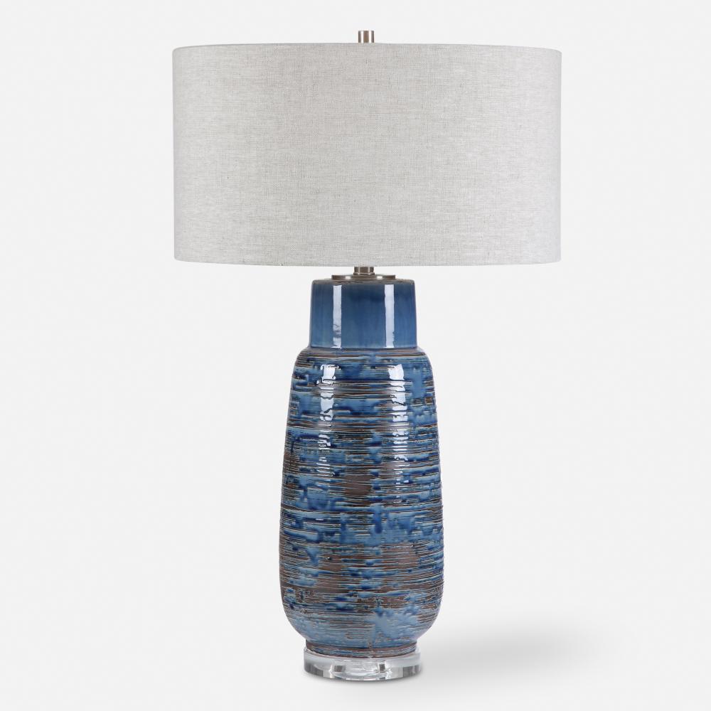 Magellan Blue Table Lamp