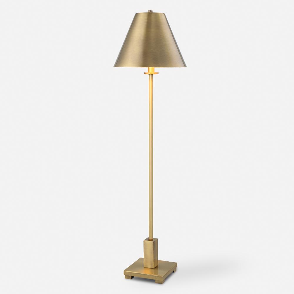 Uttermost Pilot Brass Buffet Lamp