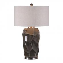 Uttermost 27522 - Uttermost Crayton Crackled Gray Table Lamp