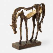 Uttermost 18141 - Uttermost Openly Grazing Horse Sculpture