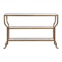 Uttermost 24668 - Deline Gold Console Table