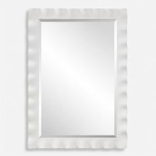 Uttermost 09981 - Haya White Scalloped Mirror