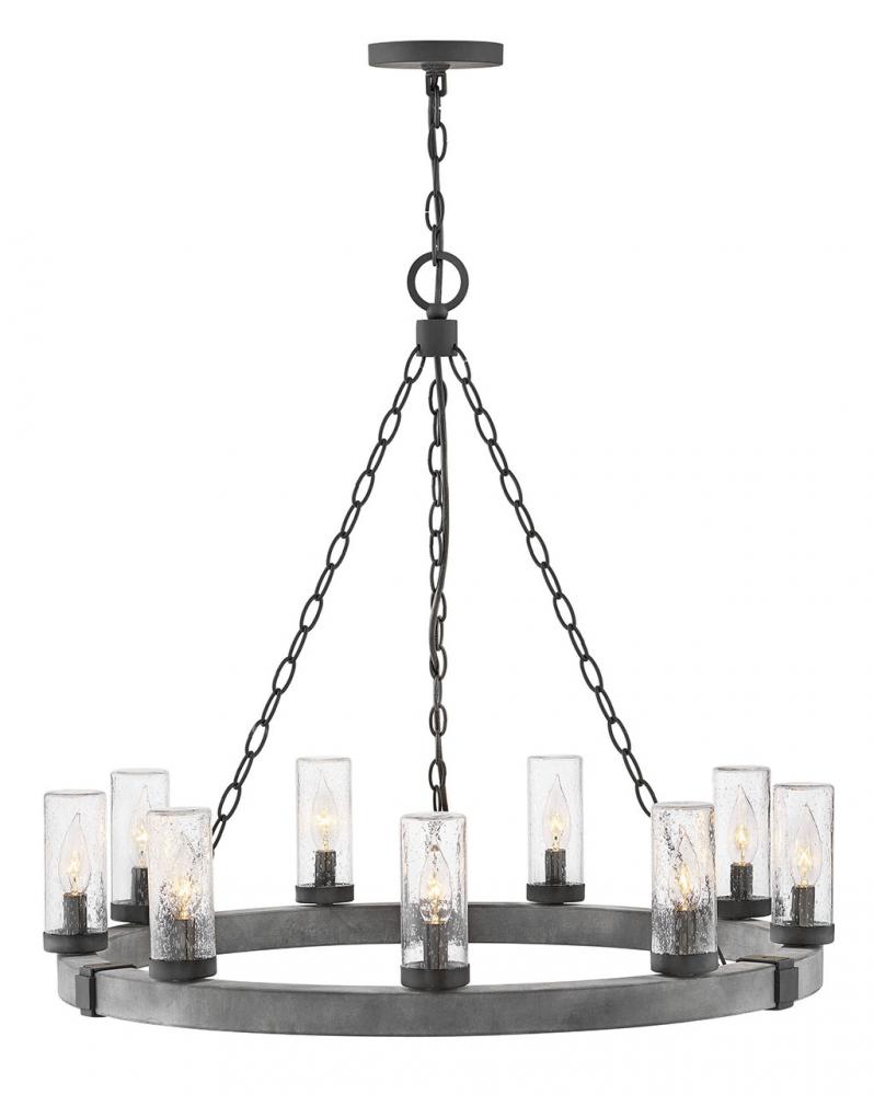 Medium Single Tier 12v Chandelier