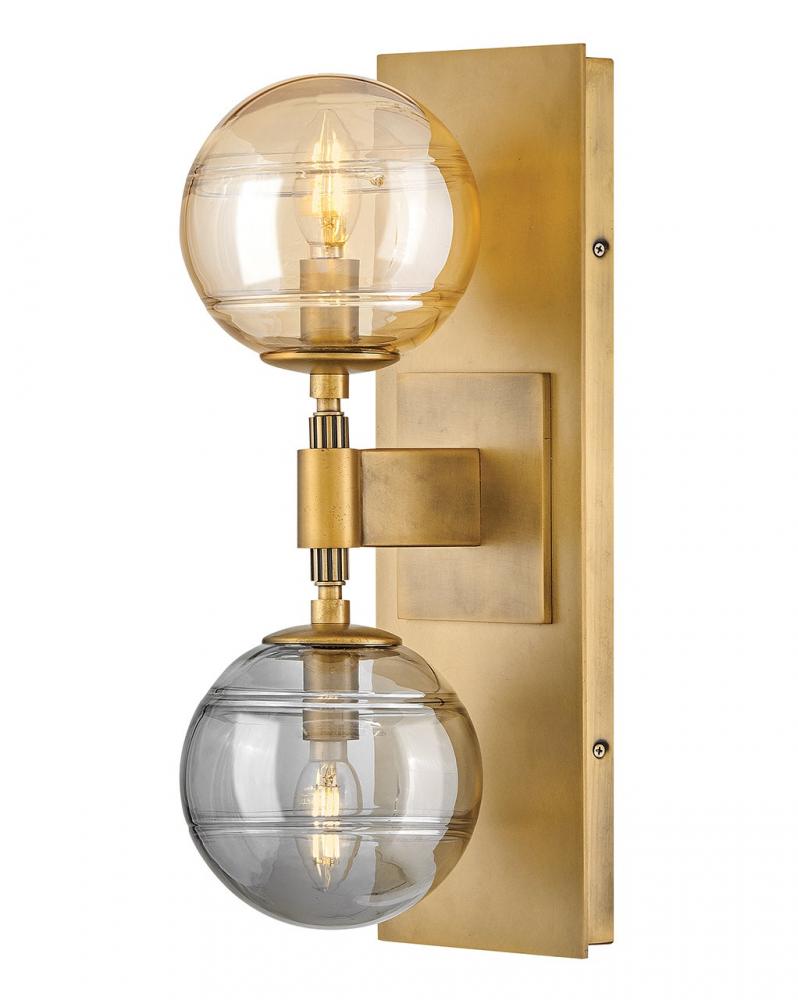 Medium Two Light Sconce