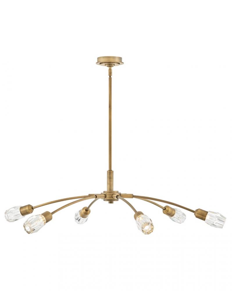 Large Single Tier Chandelier