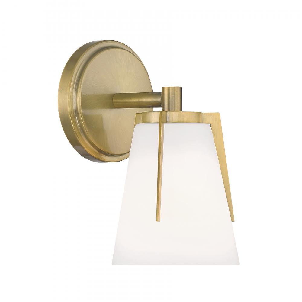 Allure 9&#39;&#39; High 1-Light Sconce - Antique Brass