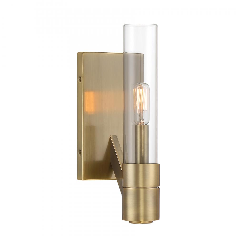 Rohe 12.5&#39;&#39; High 1-Light Sconce - Aged Brass