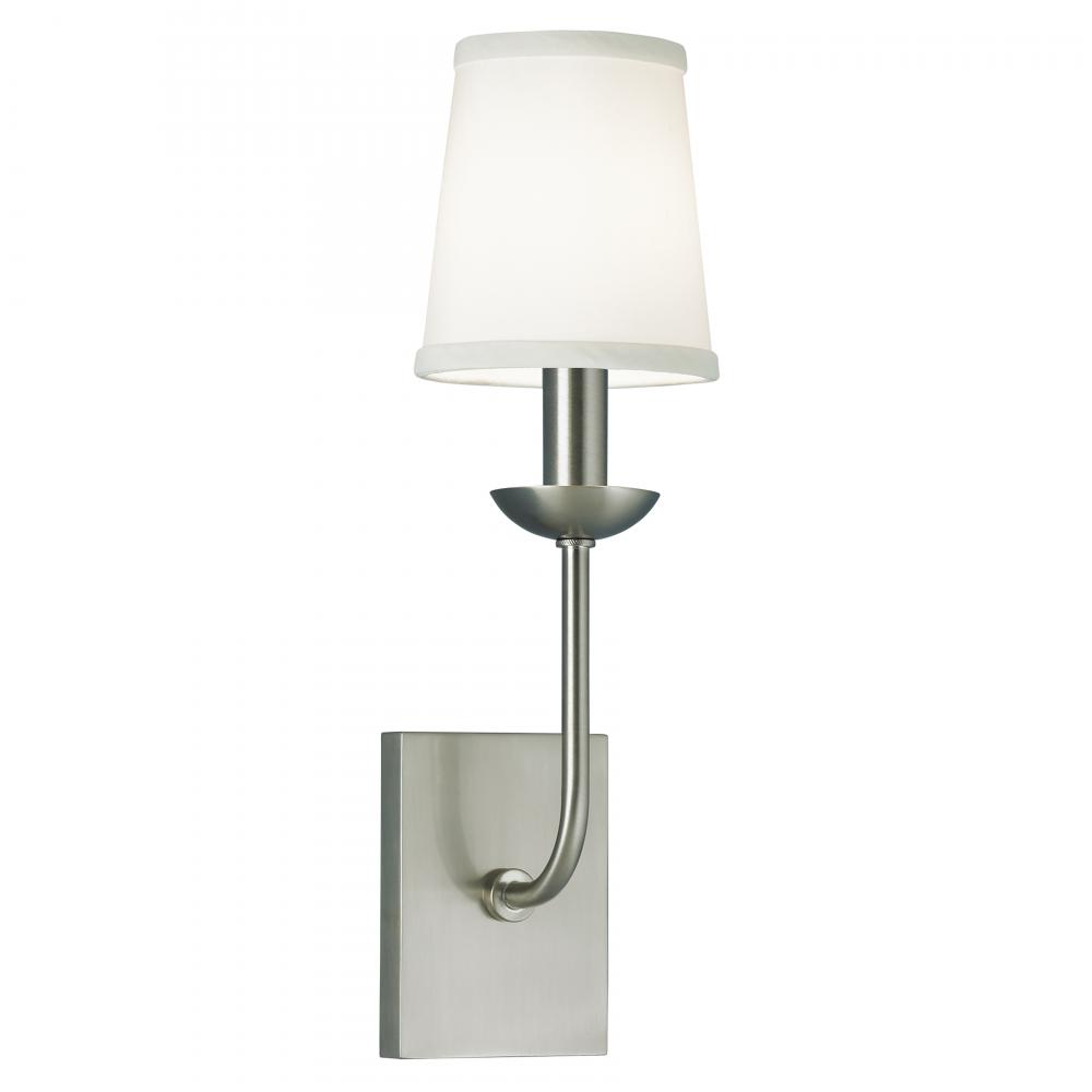 Circa 13.5&#39;&#39; High 1-Light Sconce - Brushed Nickel