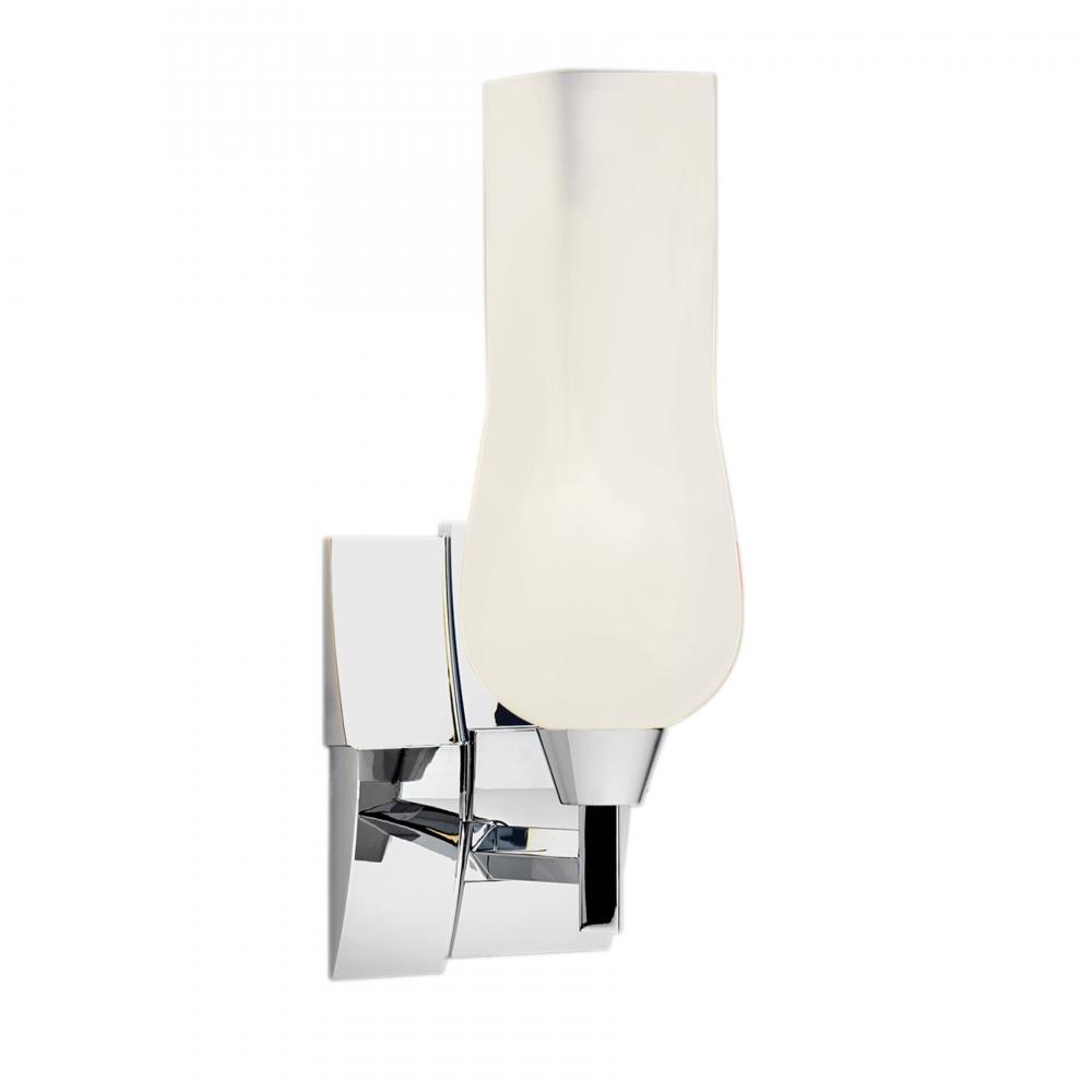 Fleur 14&#39;&#39; High 1-Light Sconce - Chrome