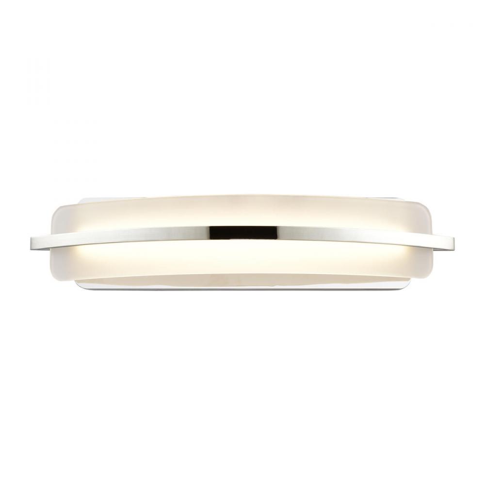 Curvato 25.5&#39;&#39; Wide LED Vanity Light - Polished Chrome