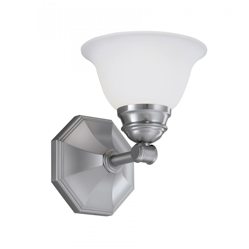 Kathryn 8.75&#39;&#39; High 1-Light Sconce - Brushed Nickel