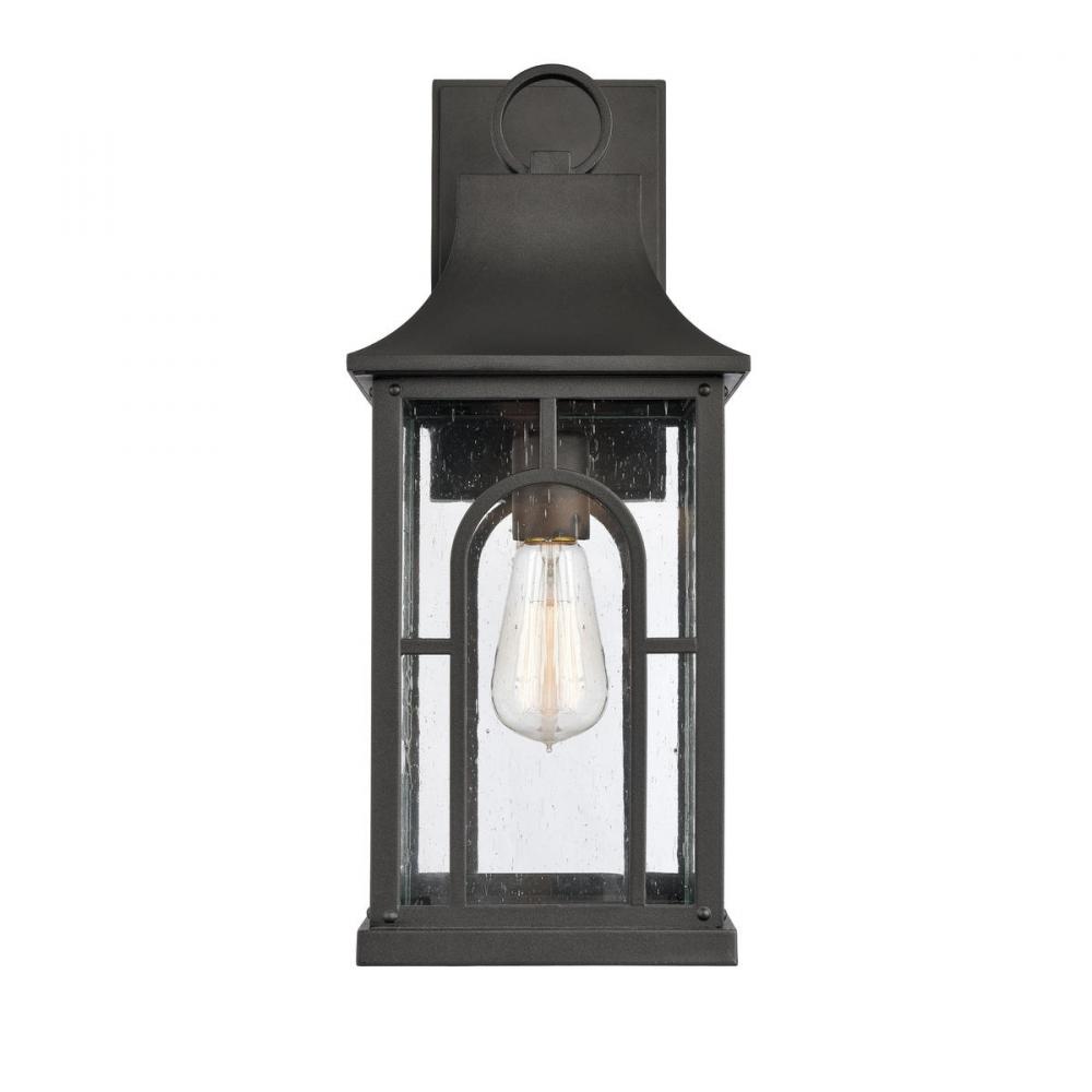 Triumph 17.75&#39;&#39; High 1-Light Outdoor Sconce - Textured Black