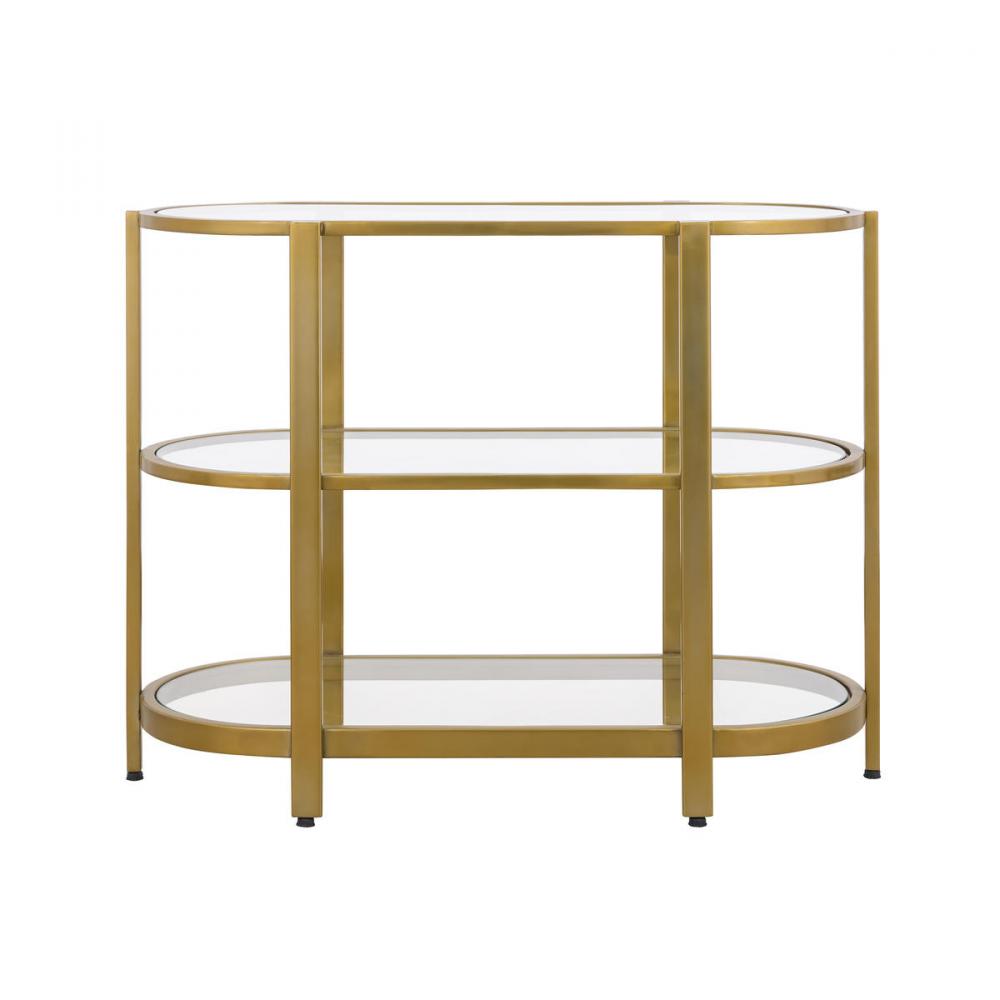 Blain Console Table - Brass