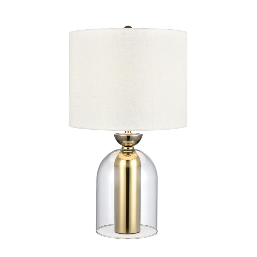 Park Plaza 21&#39;&#39; High 1-Light Table Lamp - Clear