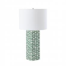 ELK Home H0809-11884 - Etten 27'' High 1-Light Table Lamp - Green