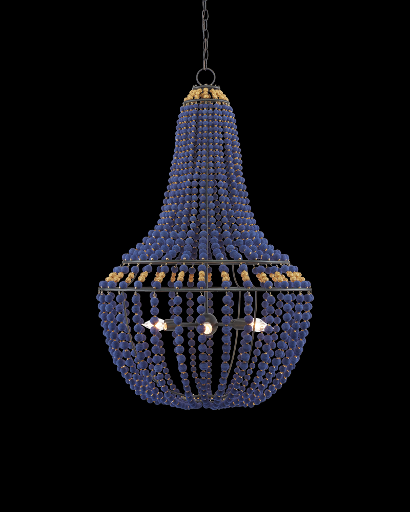 Penelope Blue Chandelier