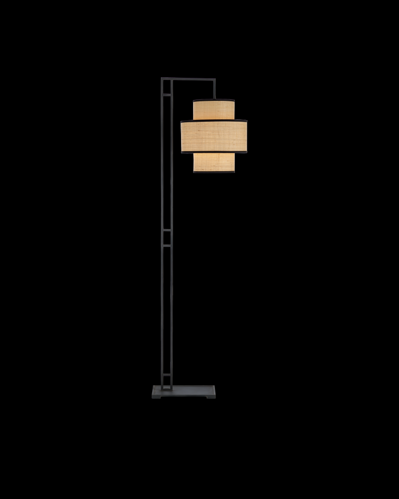 Marabout Black Floor Lamp