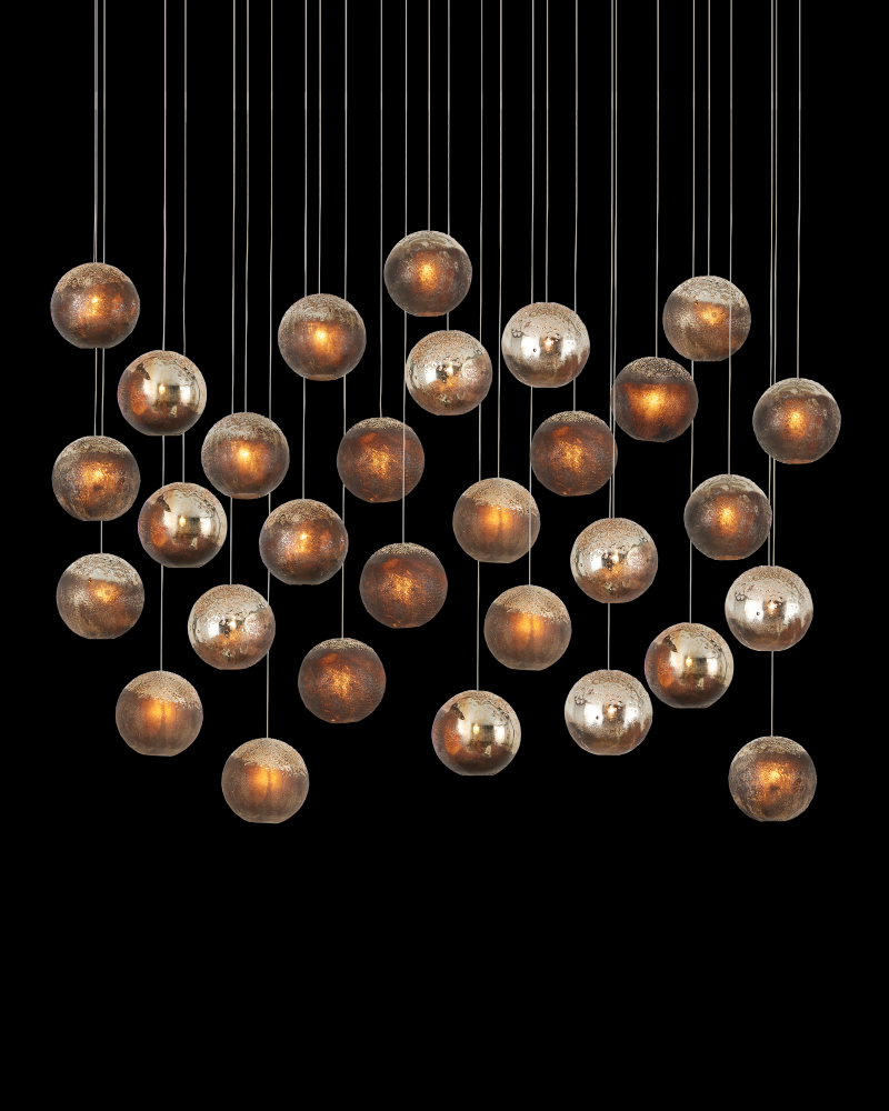 Pathos 30-Light Linear Multi-Drop Pendant