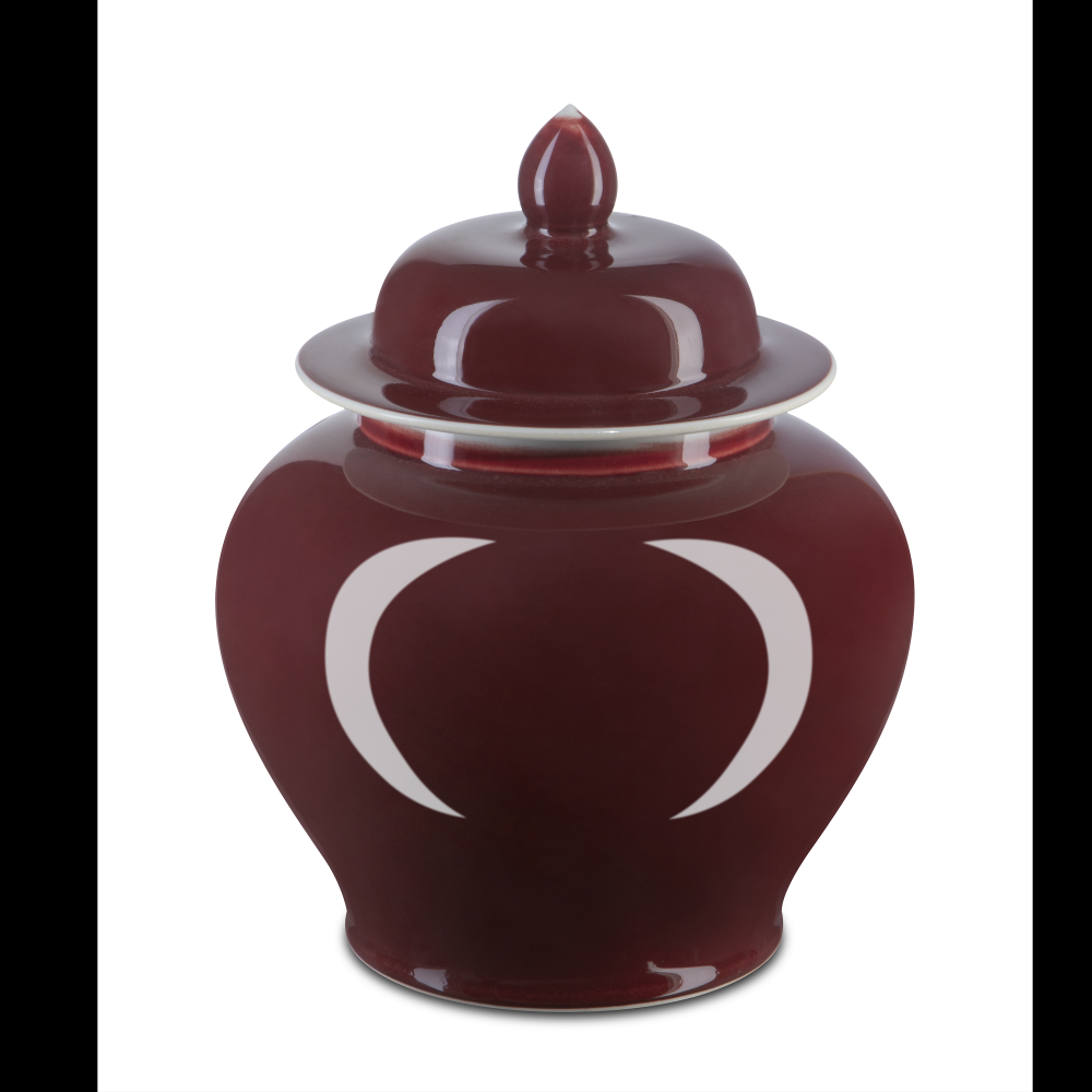 Oxblood Small Temple Jar