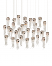 Currey 9000-1031 - Medusa 30-Light Linear Multi-Drop Pendant