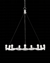 Currey 9000-0730 - Serpentina White Chandelier