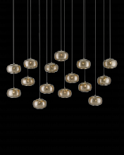 Currey 9000-0692 - Pepper 15-Light Linear Multi-Drop Pendant