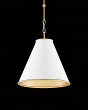 Currey 9000-0536 - Pierrepont Small White Pendant