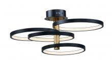 ET2 E24324-BKGLD - Hoopla-Multi-Light Pendant