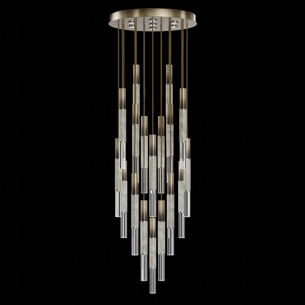 Antonia 31&#34;W Round Pendant