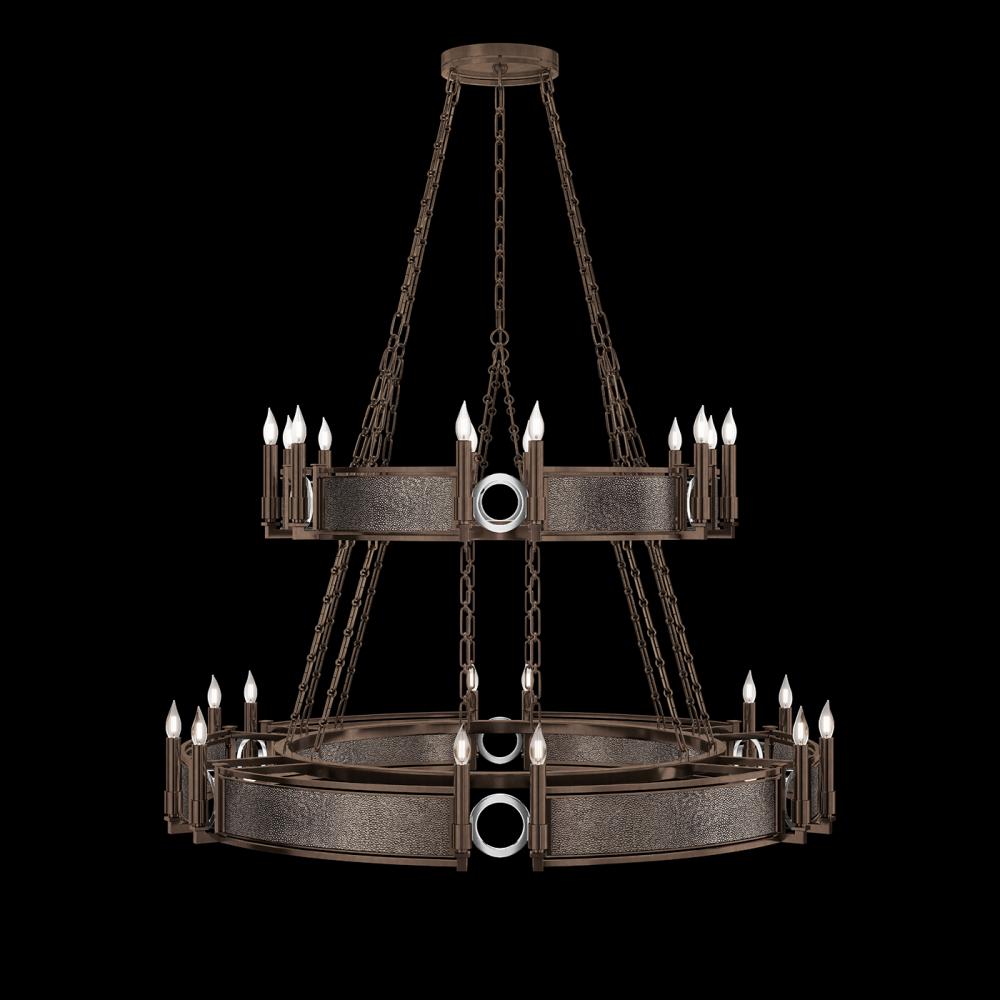 Mirage 50&#34;W Round Chandelier