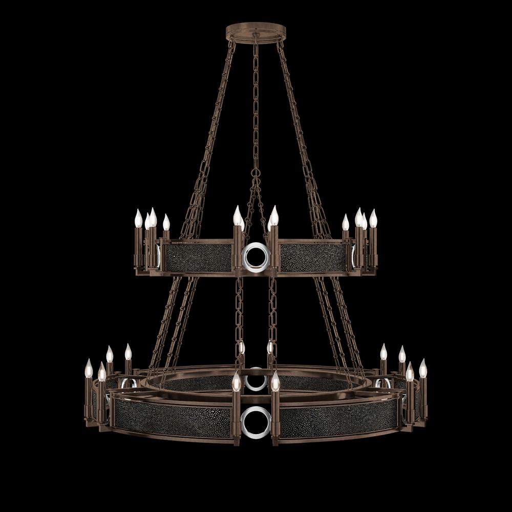 Mirage 50&#34;W Round Chandelier