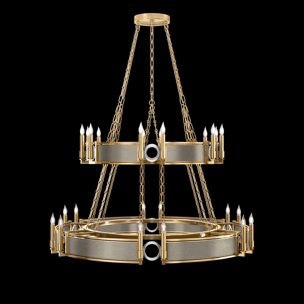 Mirage 50&#34;W Round Chandelier