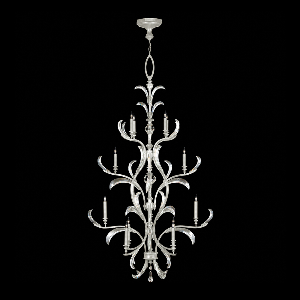 Beveled Arcs 48&#34;W Round Chandelier