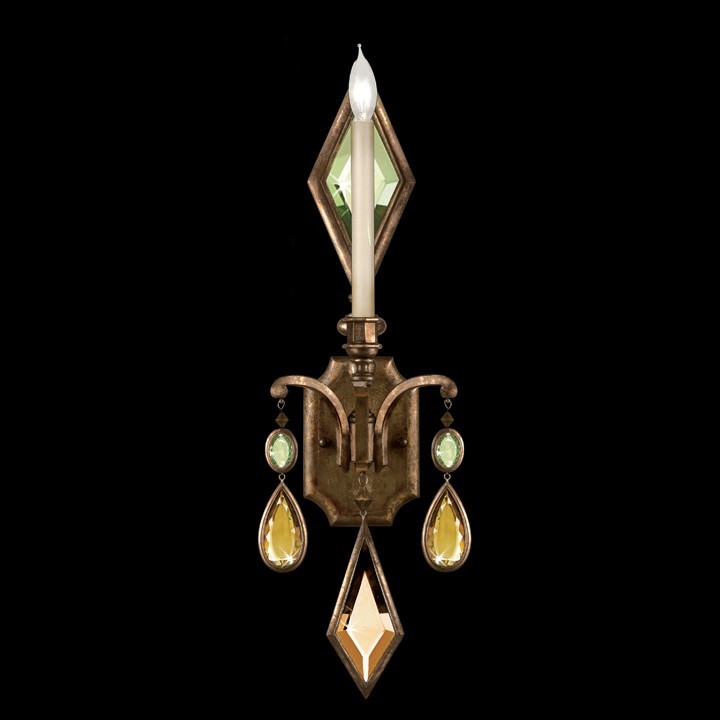 Encased Gems 29&#34;H Sconce