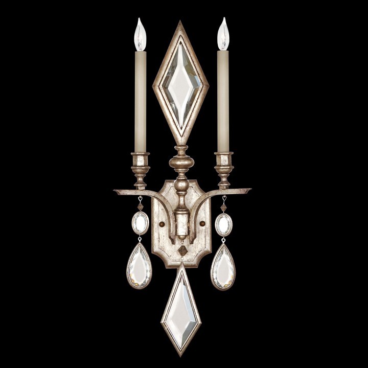 Encased Gems 29&#34;H Sconce