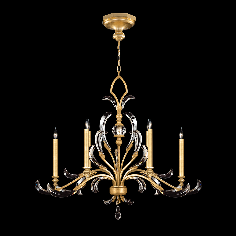 Beveled Arcs 44&#34;W Oblong Chandelier