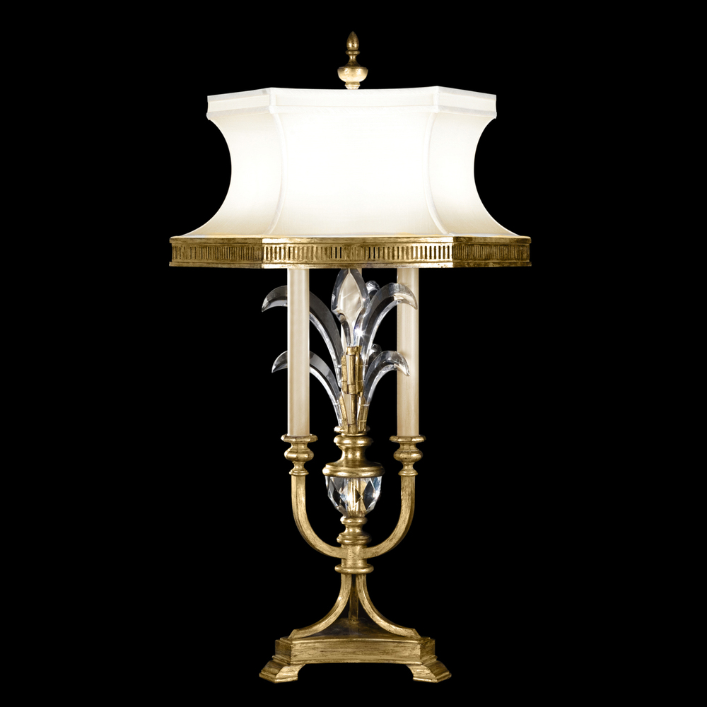 Beveled Arcs 37&#34;H Table Lamp