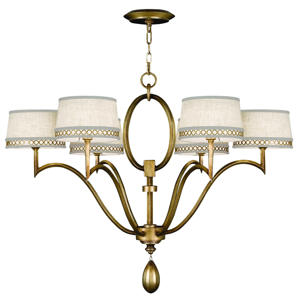 Allegretto 39&#34;W Round Chandelier