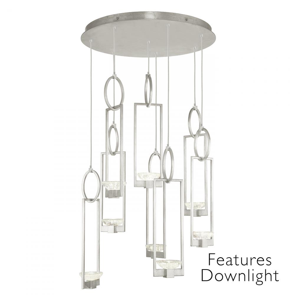 Delphi 33.5&#34;W Round Pendant