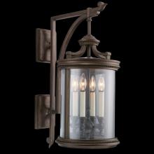 Fine Art Handcrafted Lighting 538481ST - Louvre 29"H Outdoor Wall Mount