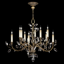 Fine Art Handcrafted Lighting 775940ST - Crystal Laurel 43"W Round Chandelier